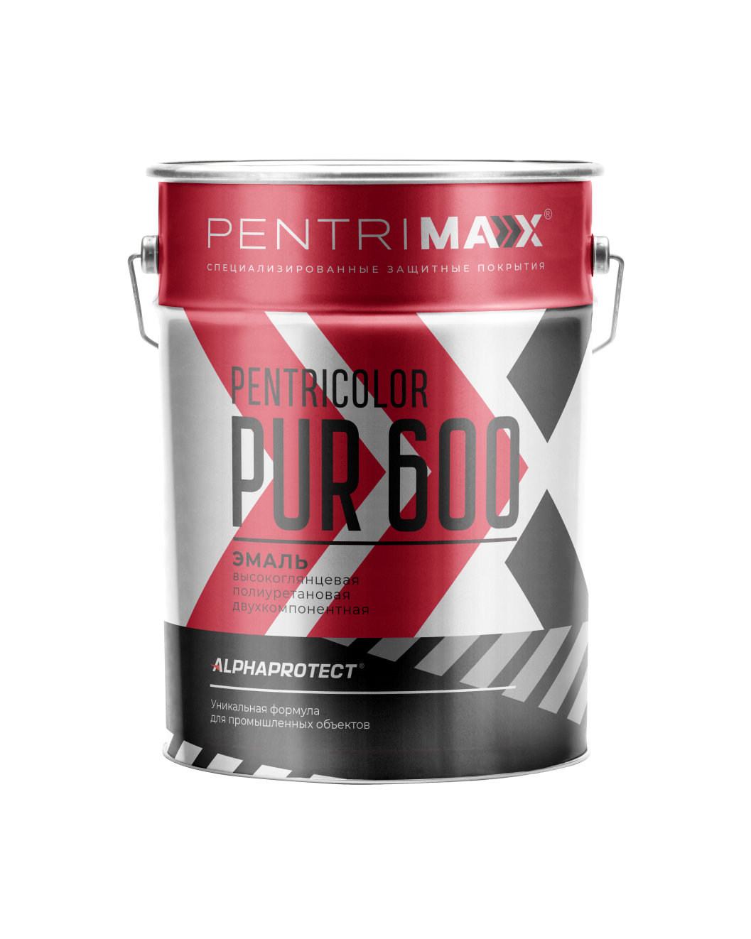 Акриловая краска по бетону PENTRICOLOR PUR 600 (RAL 3007)